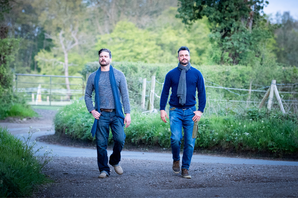 Écharpes en cachemire pour hommes