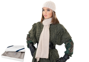 Firenze Cashmere Scarf & Beanie Hat